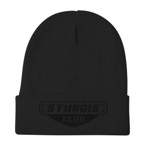 Sturgis Club Cuffed Beanie | Black Logo | Otto Cap 82-480