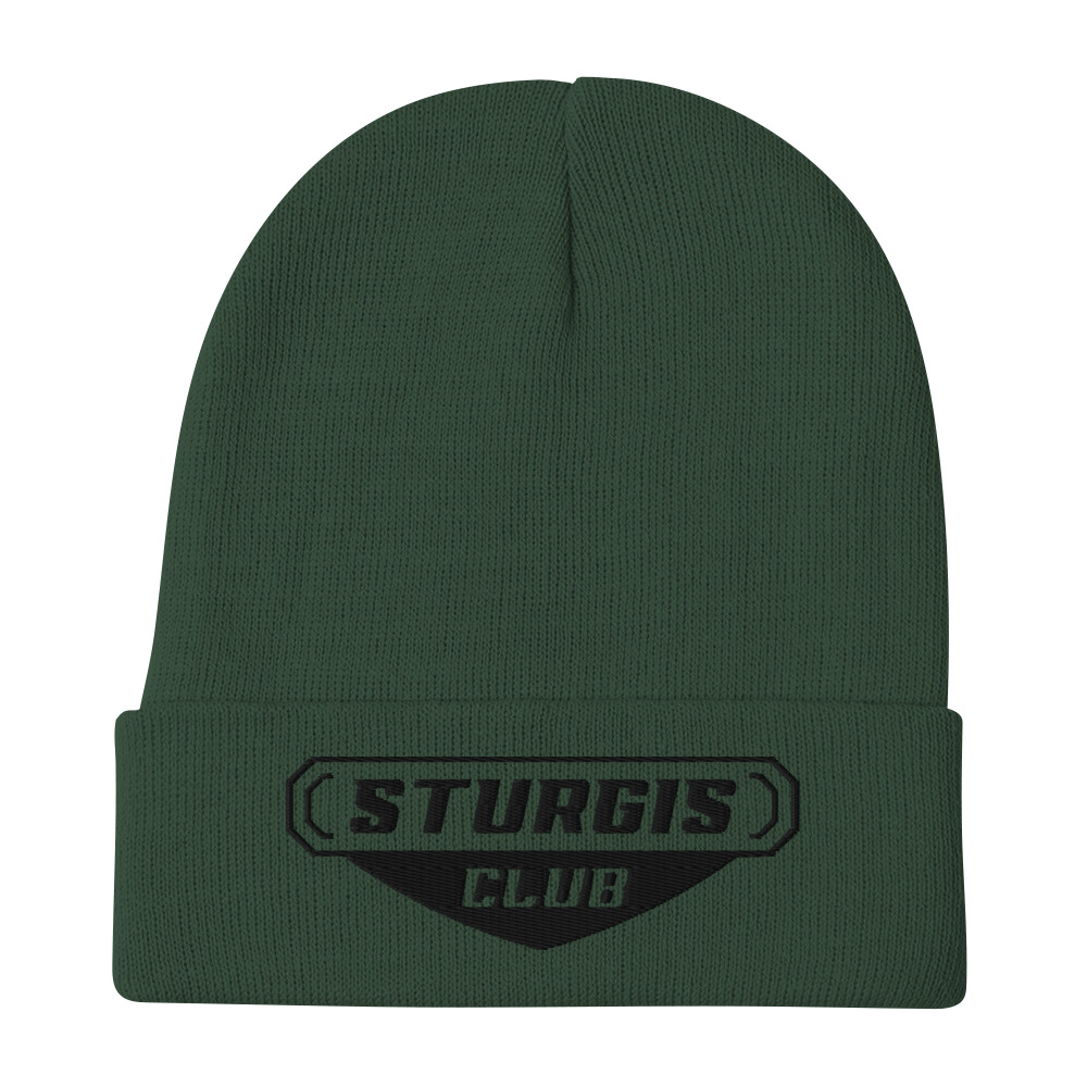 Sturgis Club Cuffed Beanie | Black Logo | Otto Cap 82-480 - Image 5