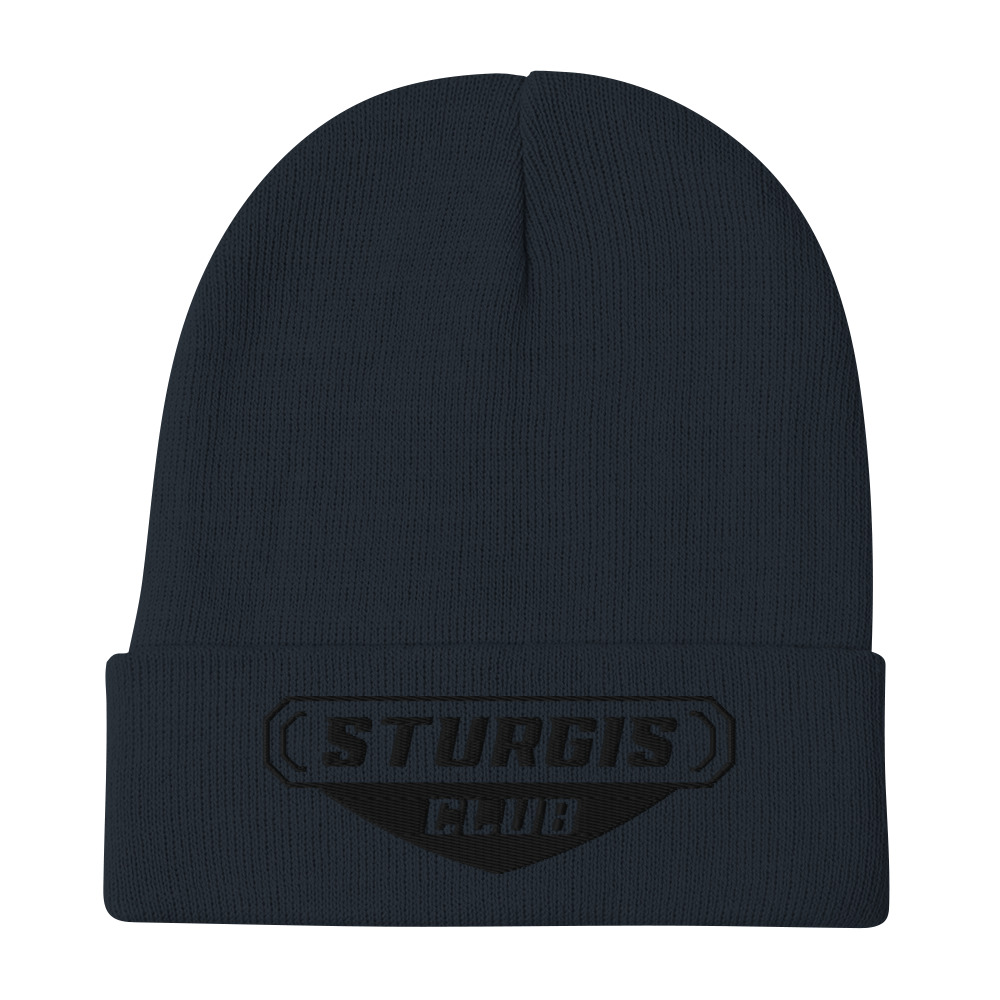 Sturgis Club Cuffed Beanie | Black Logo | Otto Cap 82-480 - Image 4