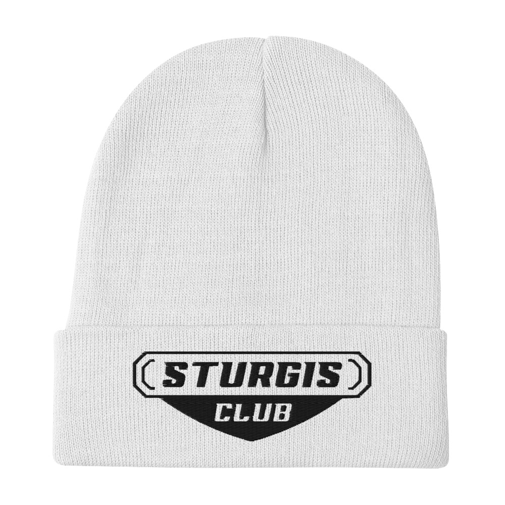 Sturgis Club Cuffed Beanie | Black Logo | Otto Cap 82-480 - Image 7