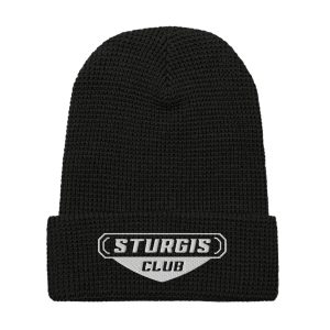 Sturgis Club Waffle Beanie | Black Logo | Light Colors | Richardson 146R